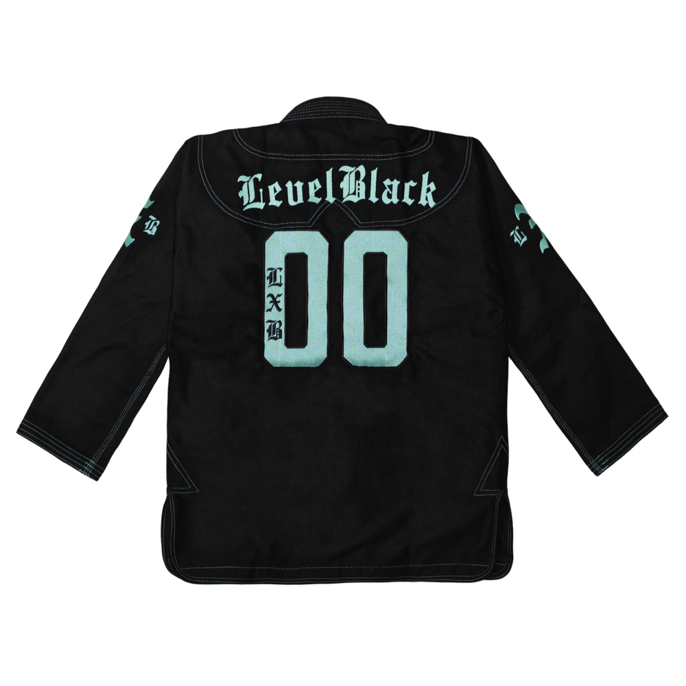 Кимоно Level x Black POWERTRIP V2 чёрное