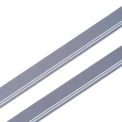 Резинка широкая, серая 22 мм, Германия