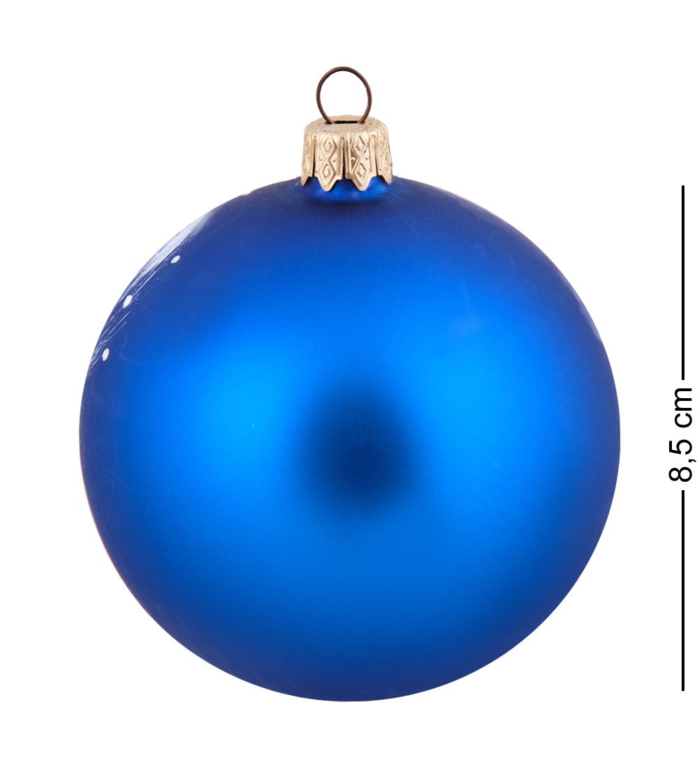 Элита НФШ-1659 Ел.украшение Шар «Барашки на коньках» 85 мм