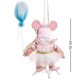 RK-959 Кукла подвесная «Мышка с шариком»
