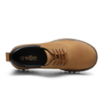 GOLDLION Work Boots Men"s Low top Earth Yellow/Black