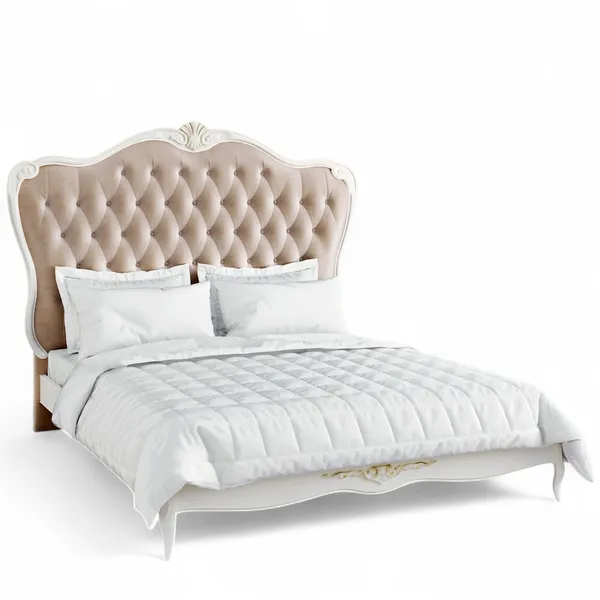 Кровать с мягким изголовьем 160*200