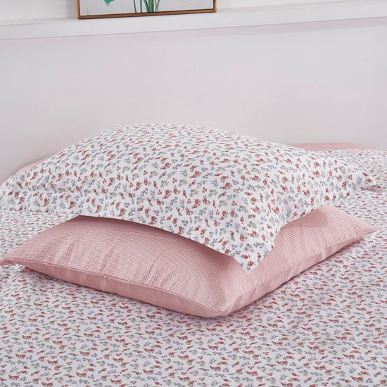 Полуторный комплект постельного белья Diva Afrodita, Арт.KB406, Сатин люкс, 70*70 см-2 шт.