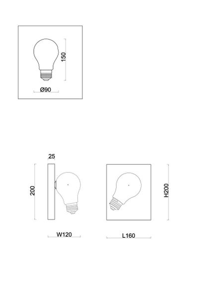 Бра Freya Evidence FR5372WL-01BS