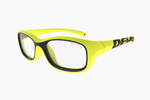 Спортивные очки с диоптриями Demetz Softness R / Lime / Black Colorless Cat.0