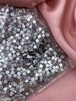 Стразы клеевые серебро холодная фиксация