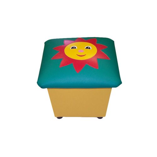 Пуфик с аппликацией Солнышко