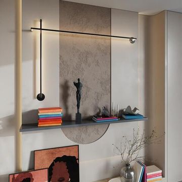 7022/14WL HIGHTECH ODL25 267 Настенный встраиваем. светильник металл/акрил IP20 LED 3000K 220V TEO