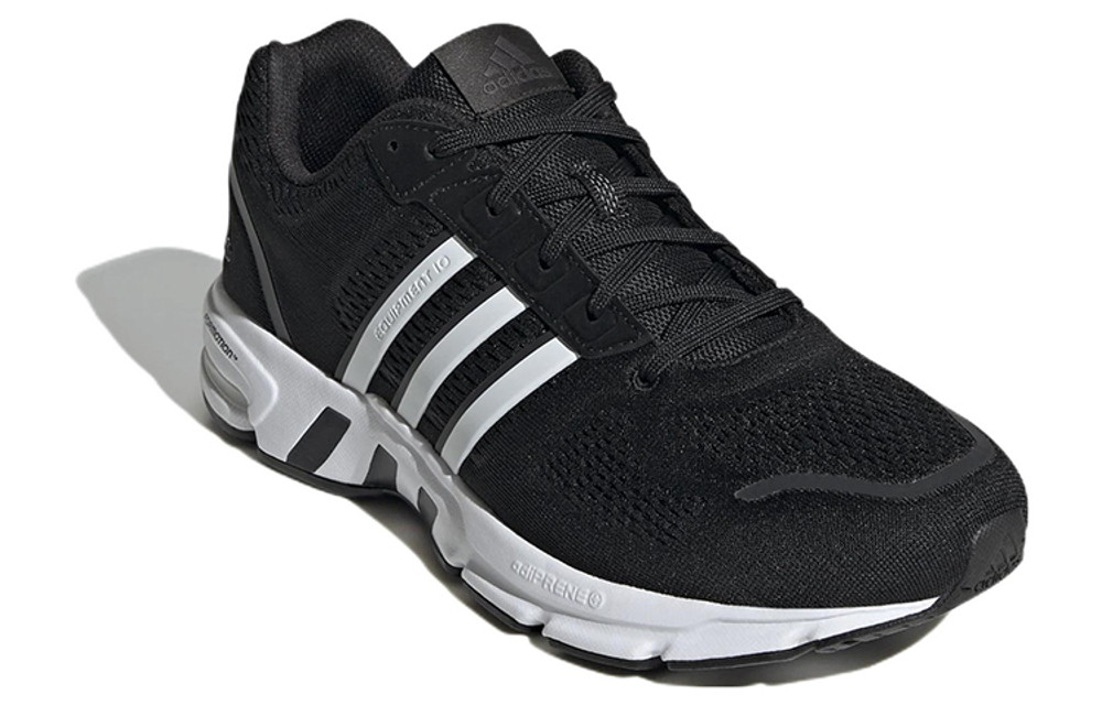 Adidas Equipment 10 sports comfort fabric, non-slip, wear-resistant, shock-absorbing, breathable, low-cut training running shoes for men and women, black and white