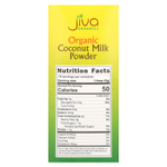 Jiva Organics, Органическое сухое кокосовое молоко, 150 г (5,2 унции)