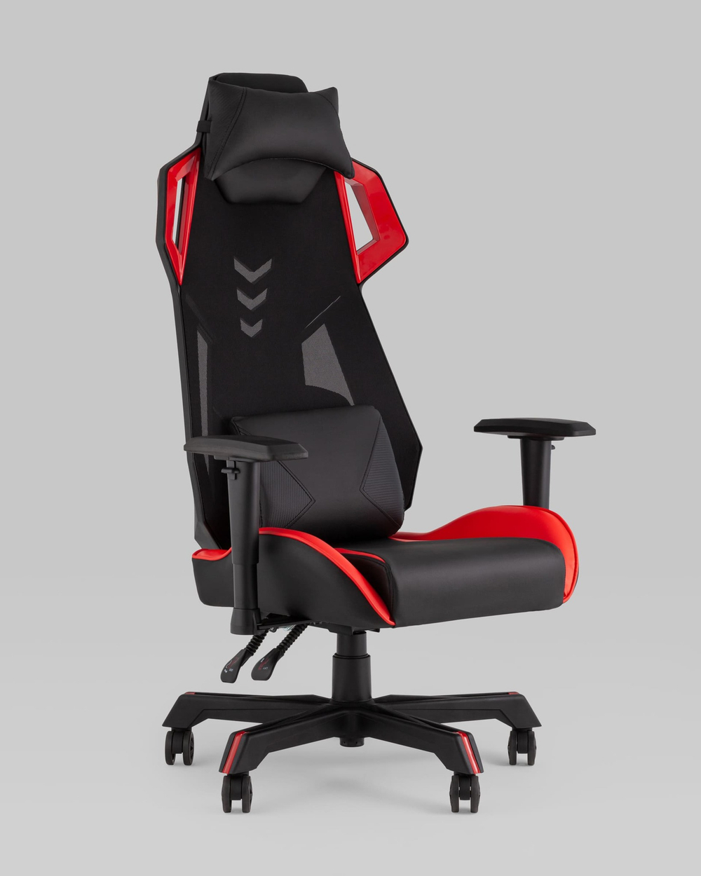 Кресло спортивное TopChairs Рэтчэт красный