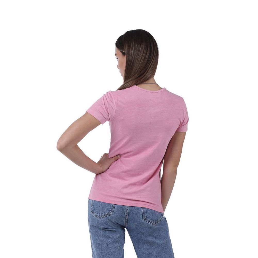 Женская футболка розовая Sergio Dallini SDT651-10