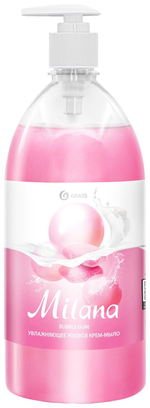КРЕМ-МЫЛО GRASS MILANA FRUIT BUBBLES 1Л