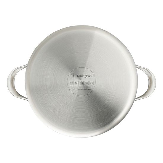 Кастрюля с крышкой 3ply etalon, D24 см, 6 л