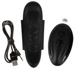 Черный вибратор в трусики Panty Vibrator