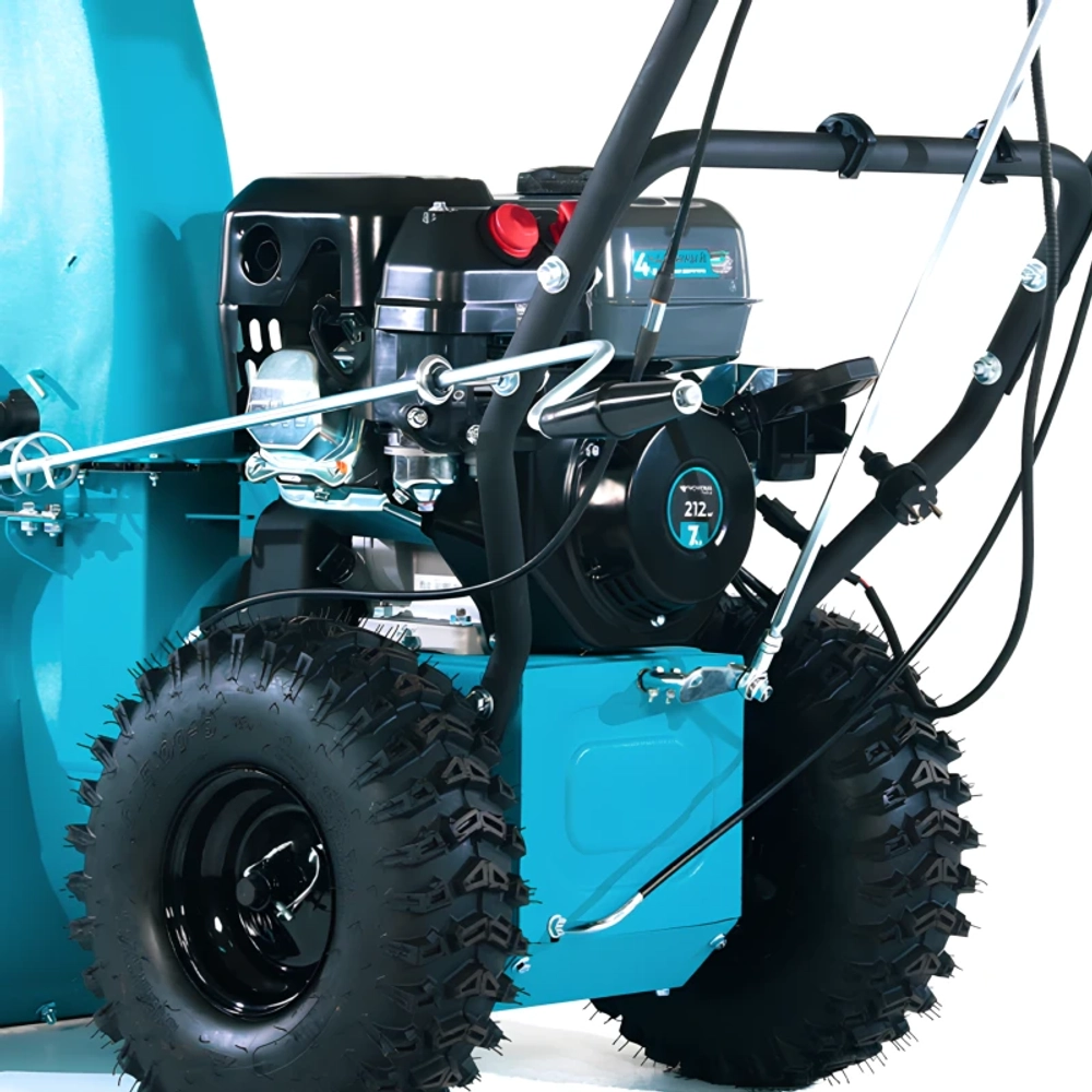 STEVIMAN SX-61E снегоуборщик бензиновый 7 л.с. ковш 62 см, выброс 12 м, 6 вперед/2 назад SX-0761E-2502
