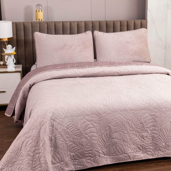 Мелисса (пепел роза) Покрывало 240х260