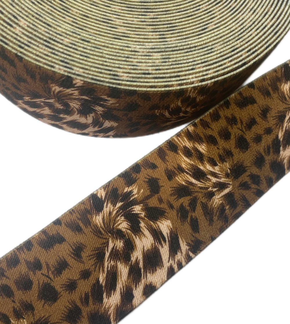 Резинка широкая 5 см цветная эластичная декоративная лента для поясов, одежды и рукоделия 1 м