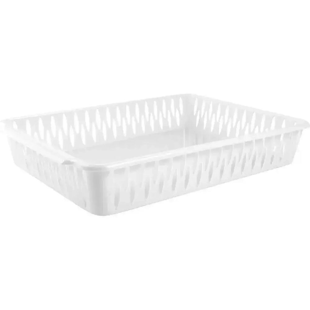 Корзинка для хранения Keeplex Light A4 35,5х6см белое облако