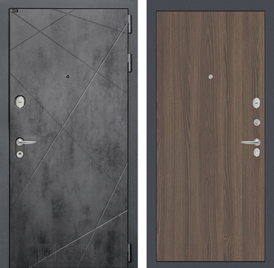 Входная дверь Лабиринт ЛОФТ - 05 Ясень Темный