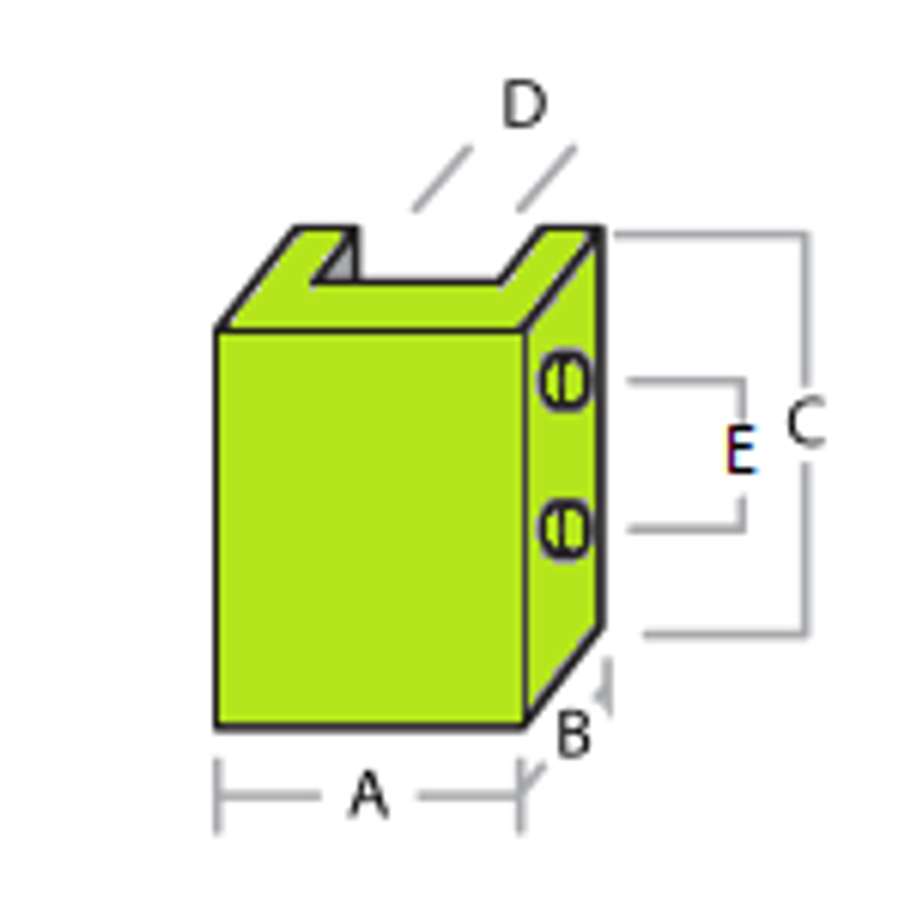 Вкладыш башмака кабины 4 PIN T-16 для Lift Material