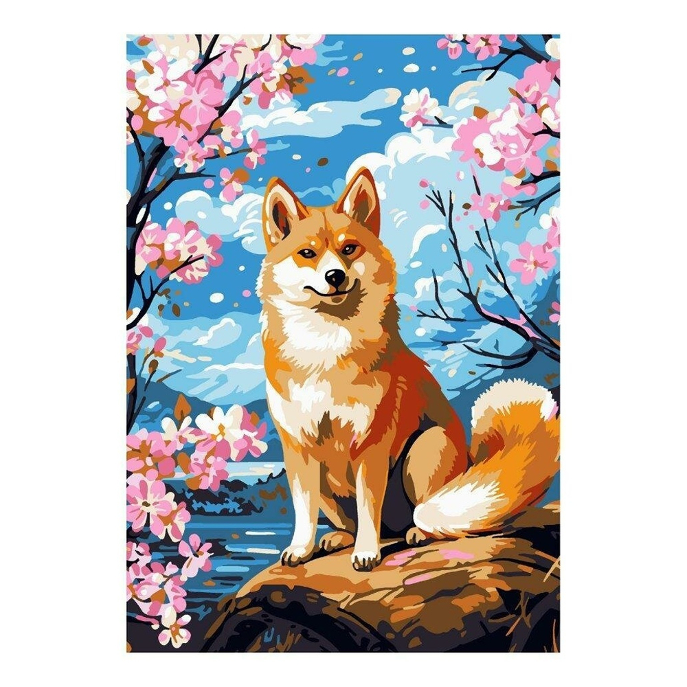 Картина по номерам 20*28,5см "Цветущая весна" (Lori)