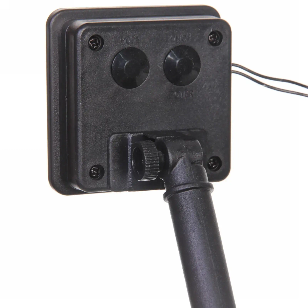 Гирлянда для улицы «Стрекоза» 3 м 20 ламп LED чёрный провод, 2 реж.,IP-55, Теплый белый (солнечная батарея)