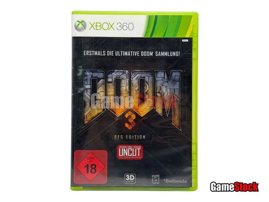 Xbox 360 Doom 3 Bfg Edition (Б/У, Английская версия)