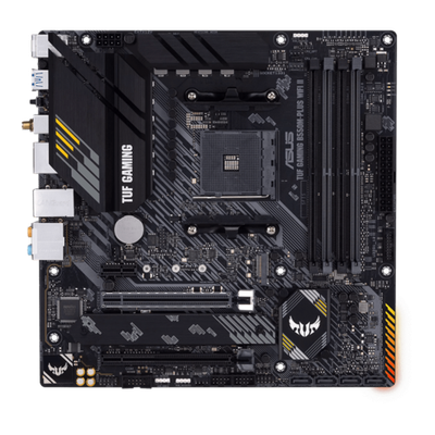 Материнская плата ASUS TUF GAMING B550M-PLUS WIFI II AM4 4xDDR4 4xSATA3 RAID 2xM.2 HDMI DP mATX