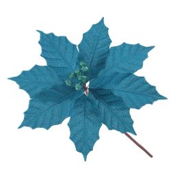 GAEM Цветок искусственный "Пуансеттия", L25 W25 H18 см, 3в.