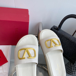 Valentino Vlogo Slide Sandal