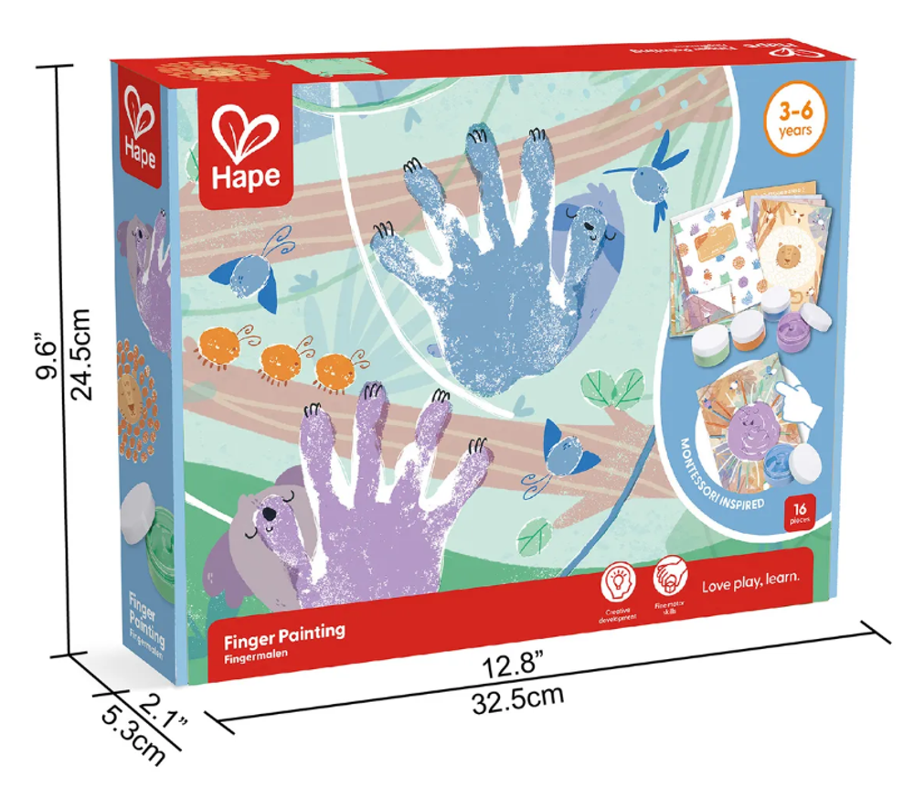 Детская пальчиковая раскраска "Юный Пикассо"