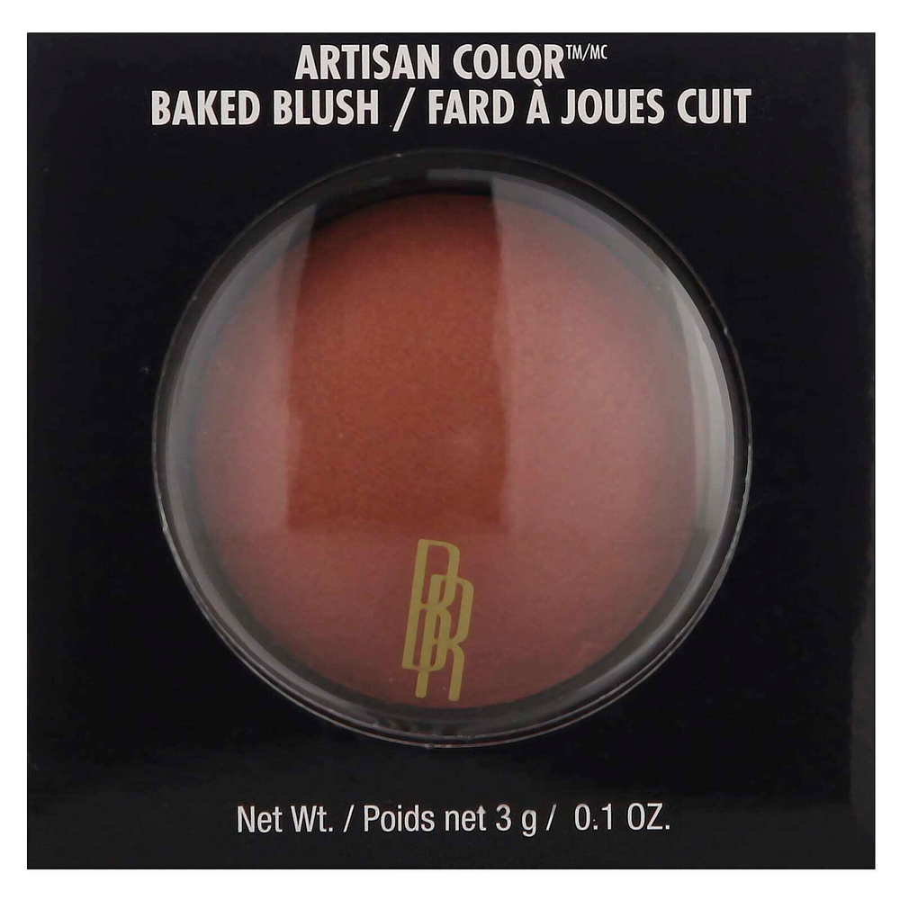 Black Radiance, Artisan Color, запеченные румяна, оттенок 8306 обжаренный миндаль, 3 г (0,1 унции)