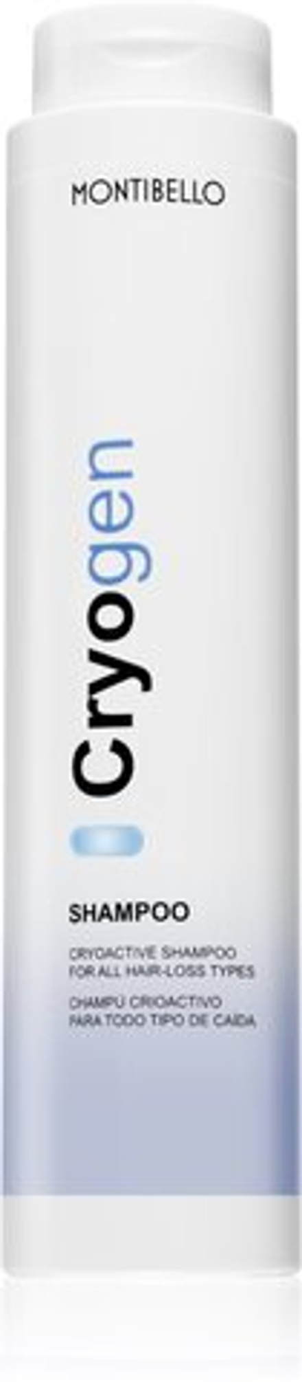 Montibello Cryogen Shampoo - укрепляющий шампунь против выпадения волос с оздоравливающим эффектом /   300  ml  / GTIN 8429525415618