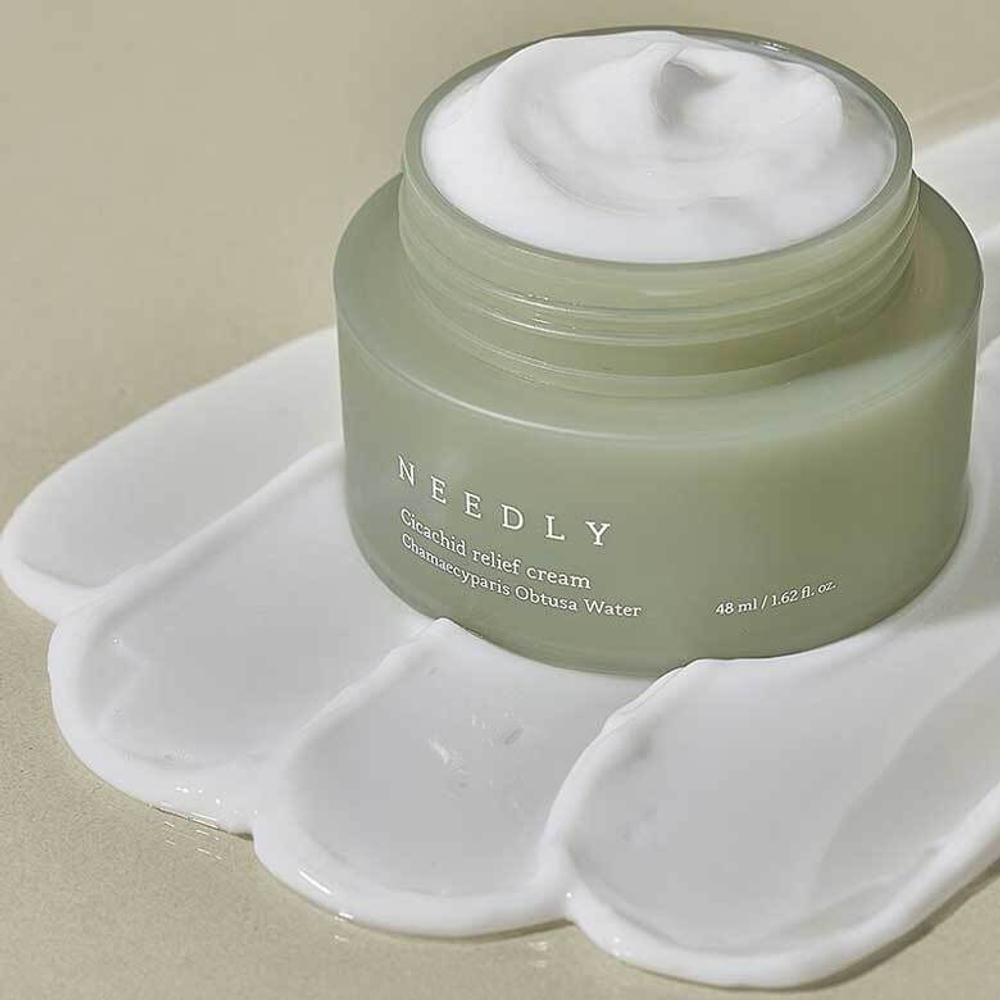 [NEEDLY] Крем для лица успокаивающий с центеллой CICACHID RELIEF CREAM, 48 мл