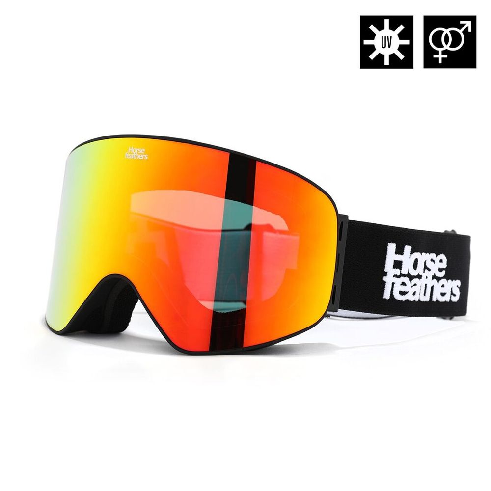 Маска Horsefeathers EDMOND GOGGLES (black/mirror red)