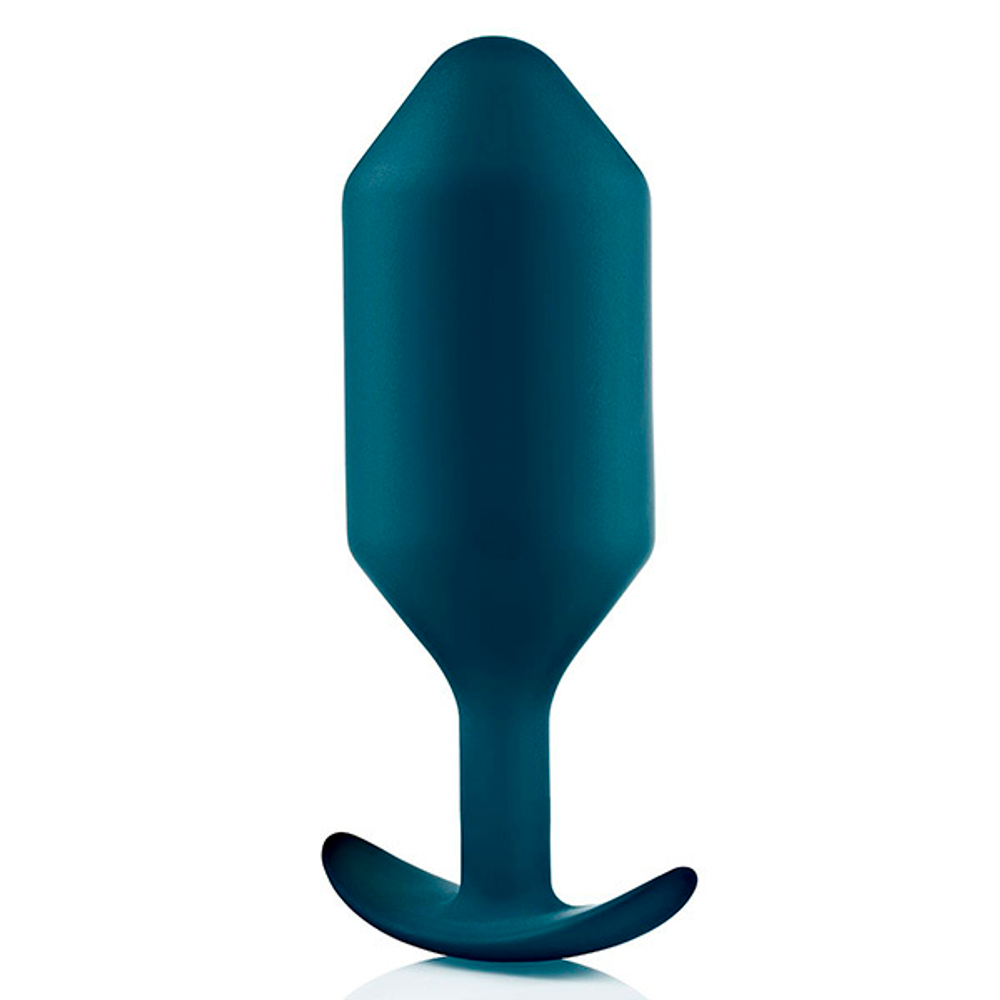 Бирюзовая пробка для ношения 18,5см b-Vibe Snug Plug 6 BV-029-MAR