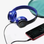 Наушники Borofone BO5 с МК 3,5 mm blue