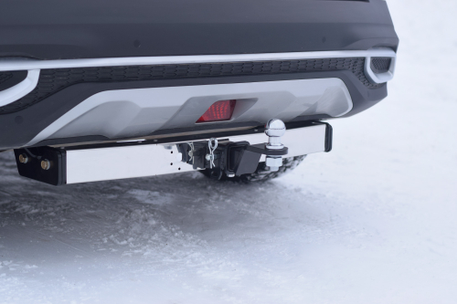 Фаркоп с унив. электрикой Smart, съемный квадрат, с НЕРЖ накладкой KIA Seltos 2020- (паспорт и сертификат) ПТ ГРУПП.KST-20-991124.00