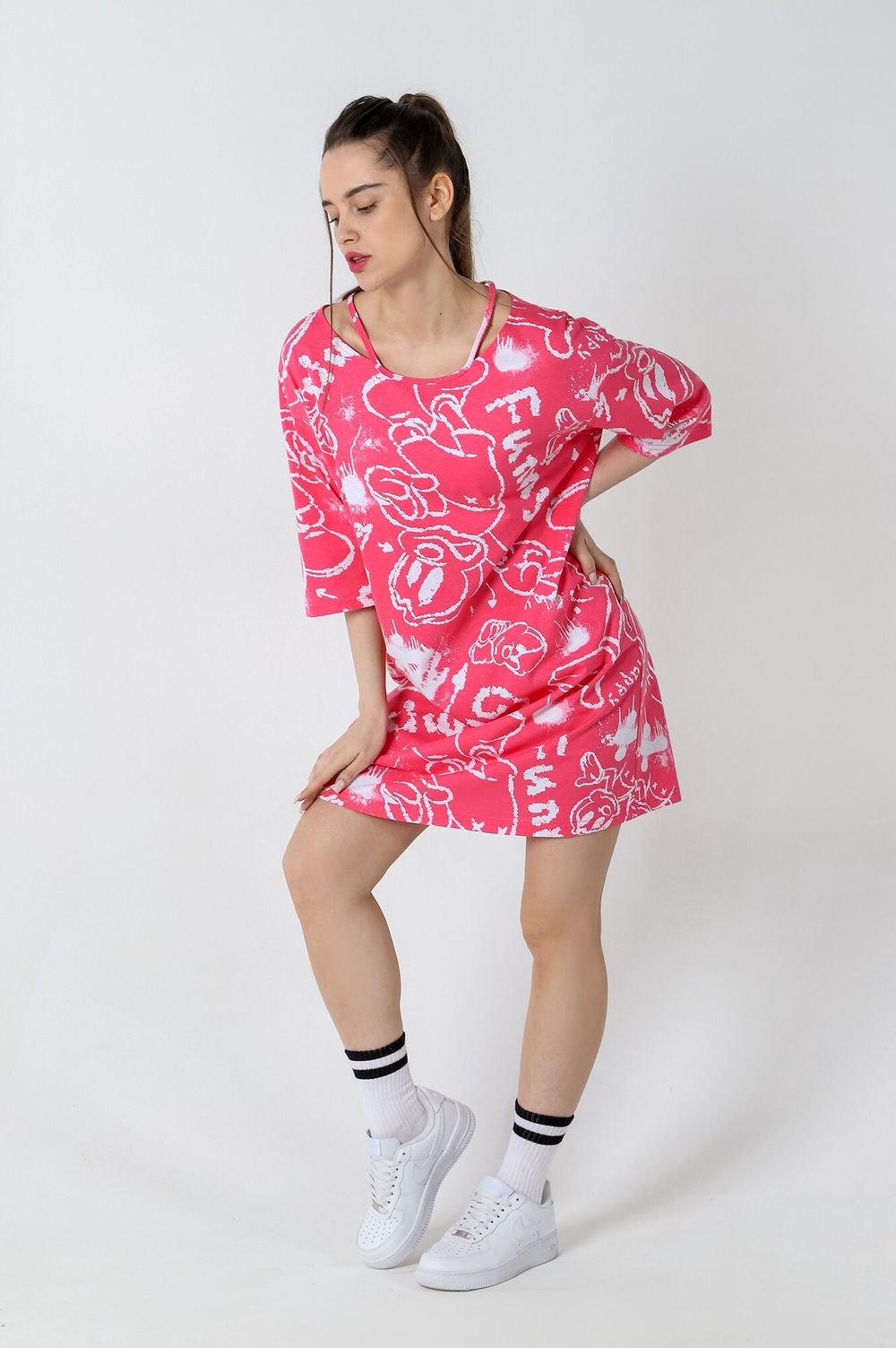 Туника женская Позитив-3 Виотекс РОЗОВЫЙ