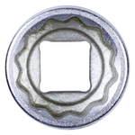 Головка торцевая стандартная двенадцатигранная 3/4&quot;, 33 мм KING TONY 633033M