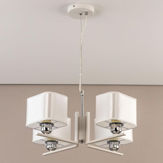 CL469245 Тильда Белый+Атлас Св-к Люстра