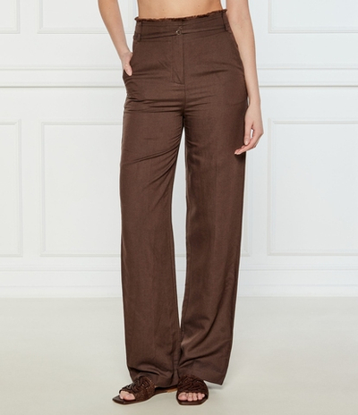 Брюки Patrizia Pepe - коричневый(2P1659 A052)