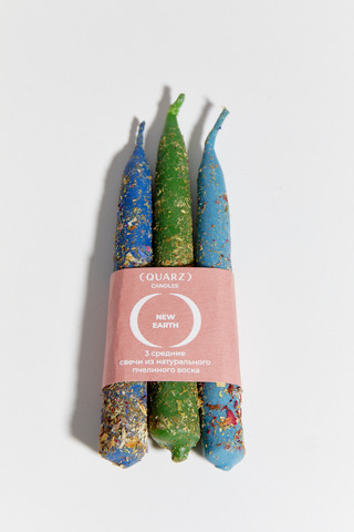 Набор свечей среднего размера NEW EARTH