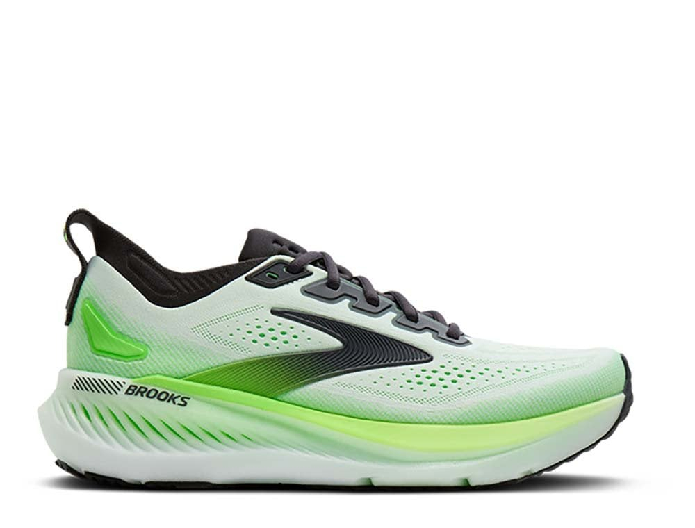 Кроссовки для бега мужские Brooks Glycerin GTS 23 M Белый-Зеленый