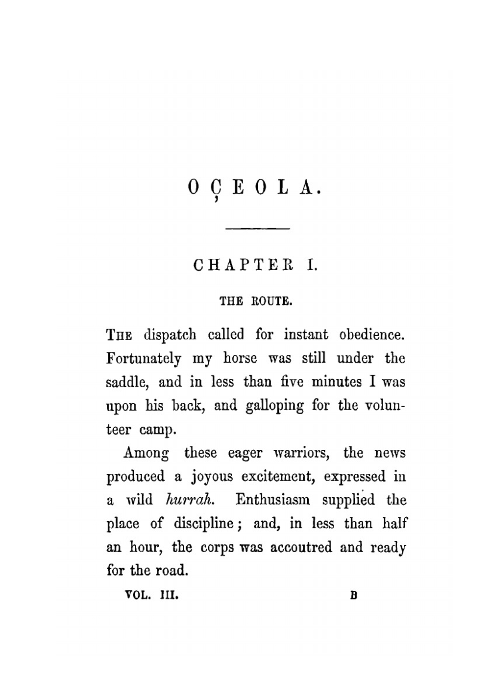 Oceola. Volume 3 | Mayne Reid