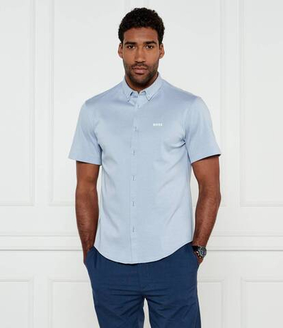 Рубашка B_MOTION_S BOSS GREEN - голубой(50533149)