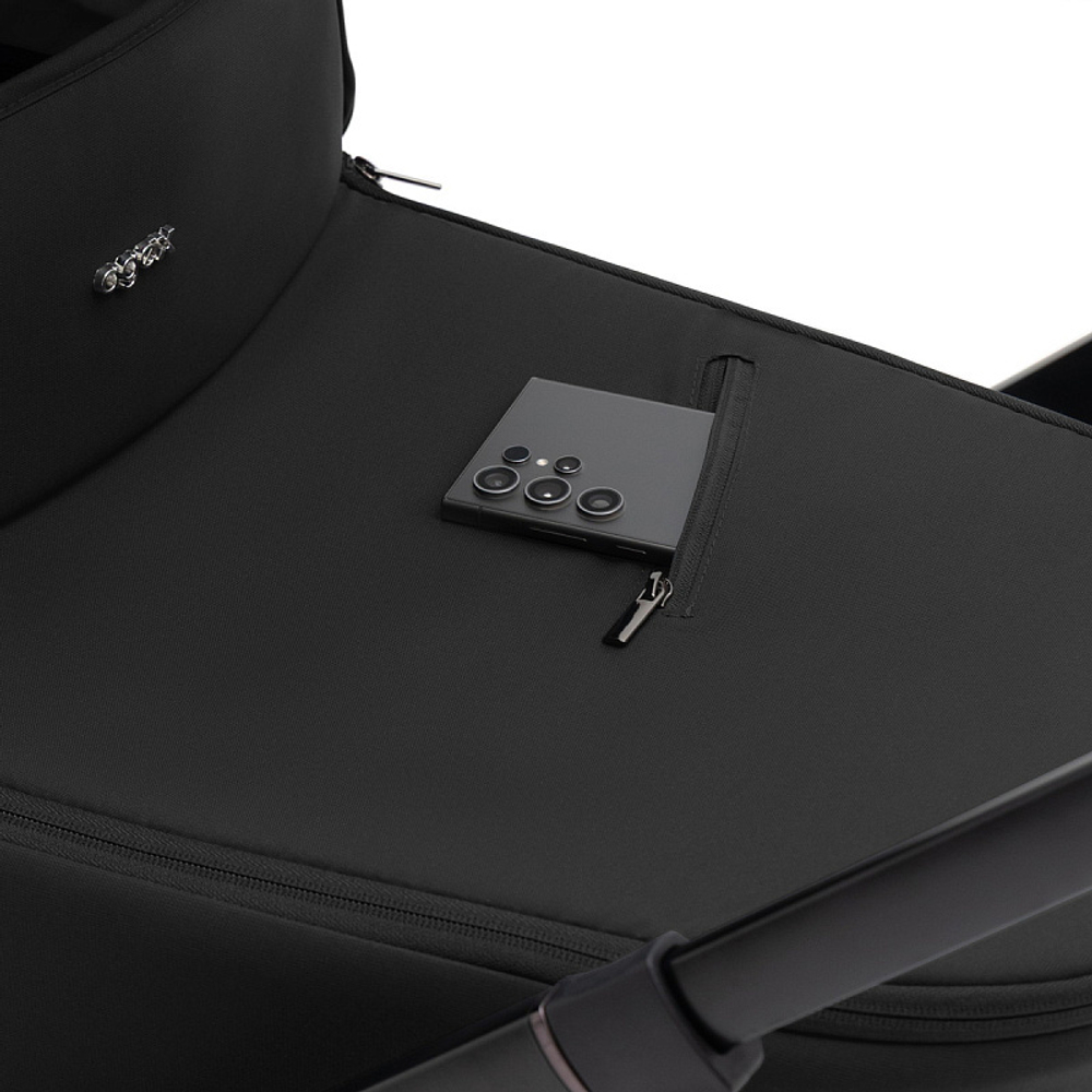 Коляска Agex Prima Pro 3 в 1 с автокреслом i-Team Black APP626 Black (Черный)