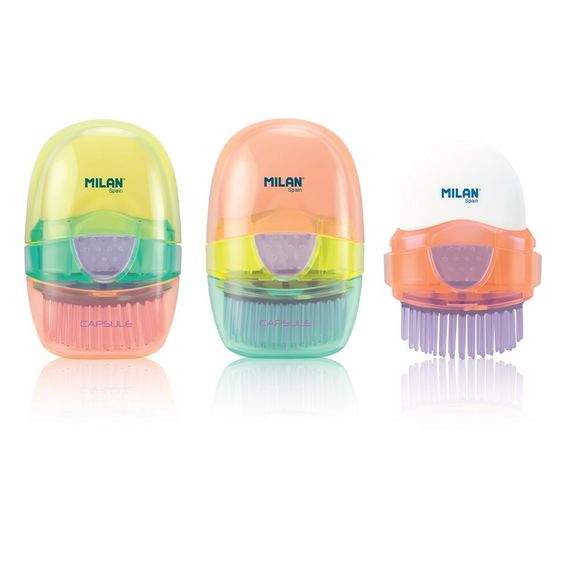 Pozan \  Ластик \ ERASER &amp; BRUSH CAPSULE NEW LOOK