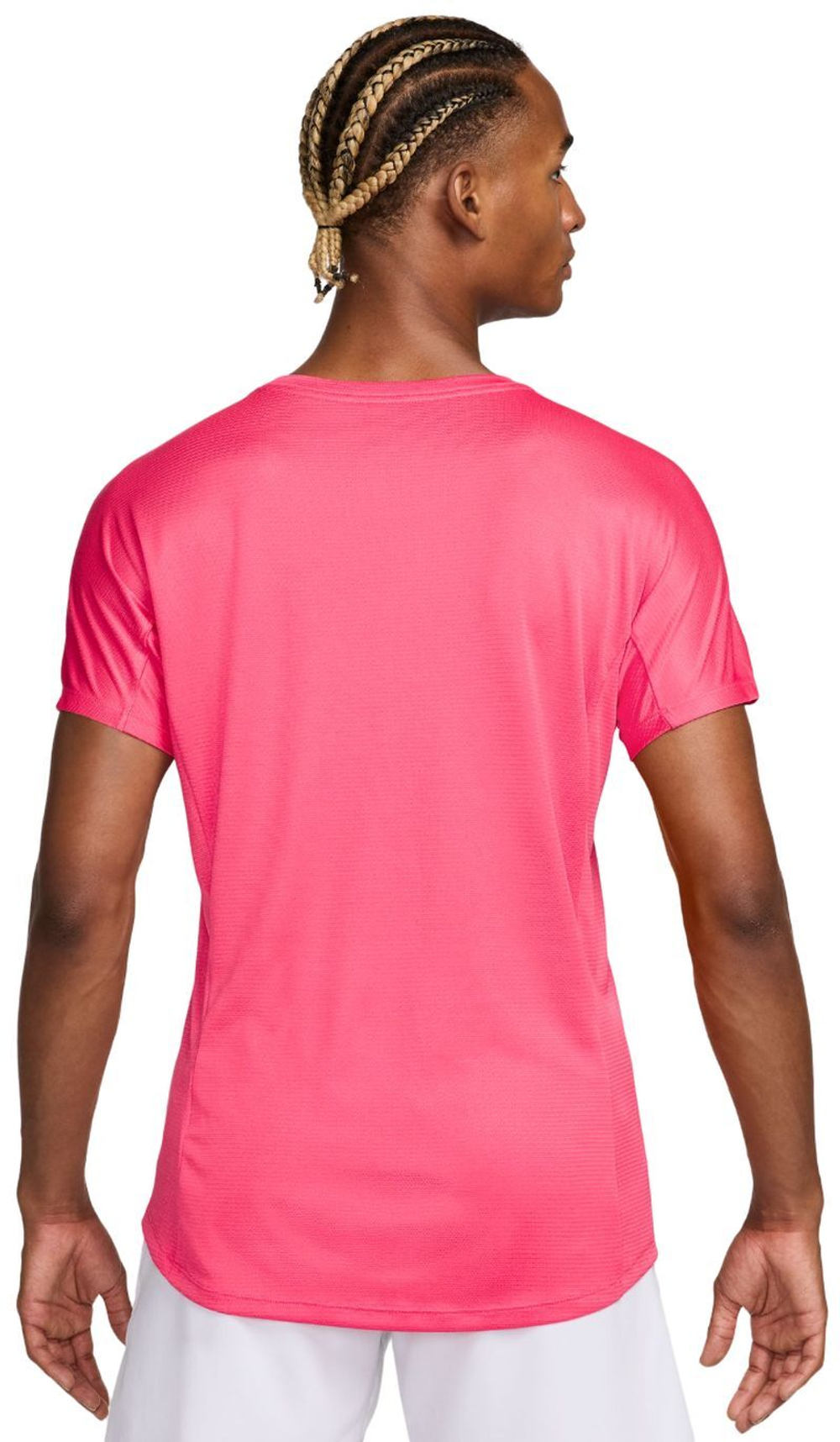 Мужская теннисная футболка Nike Rafa Challenger Dri-Fit Tennis - Розовый